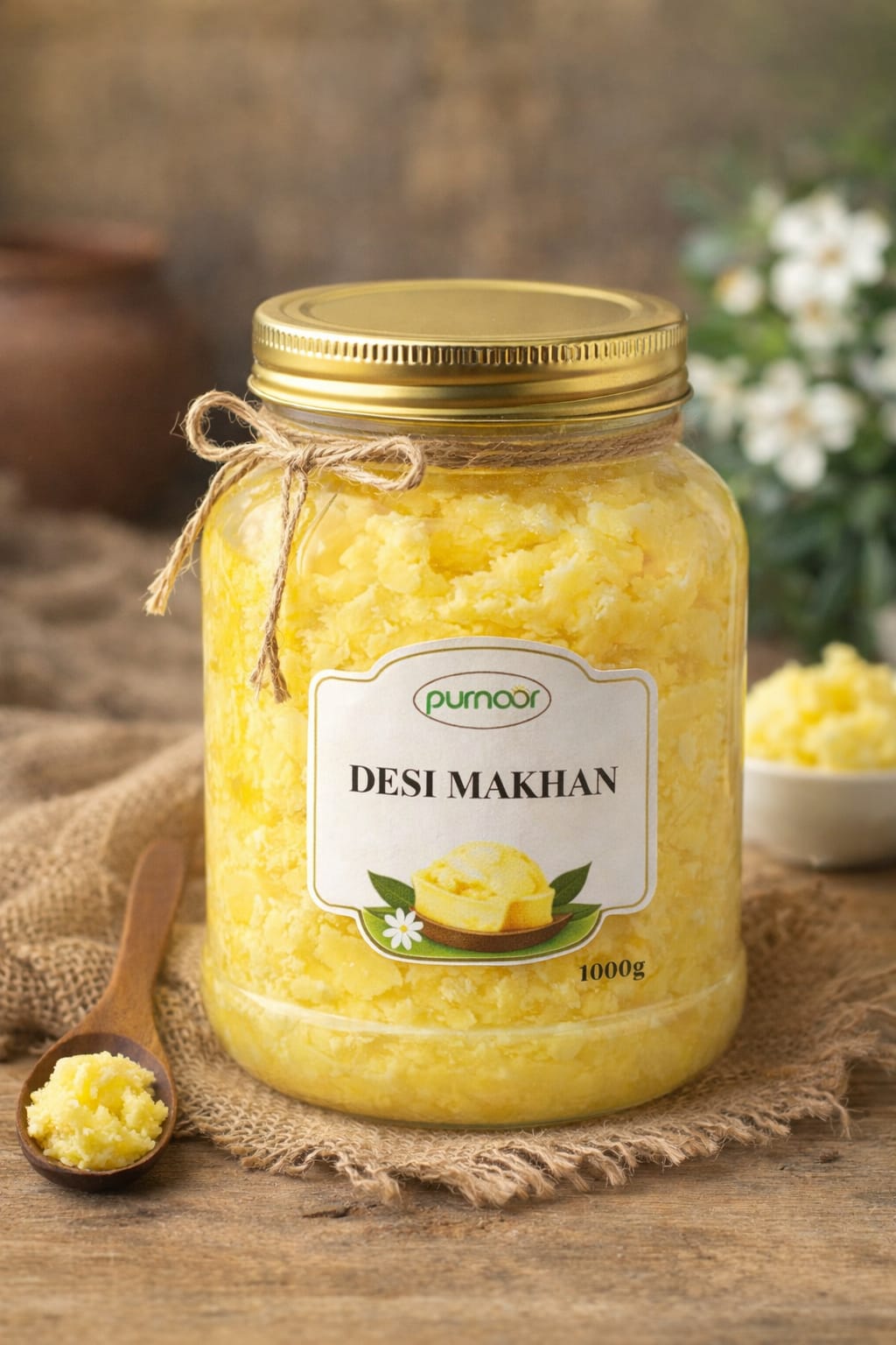 گھر کا دیسی مکھن